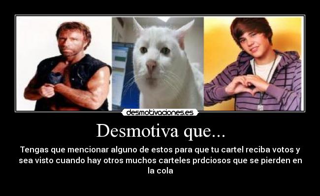 Desmotiva que... - 