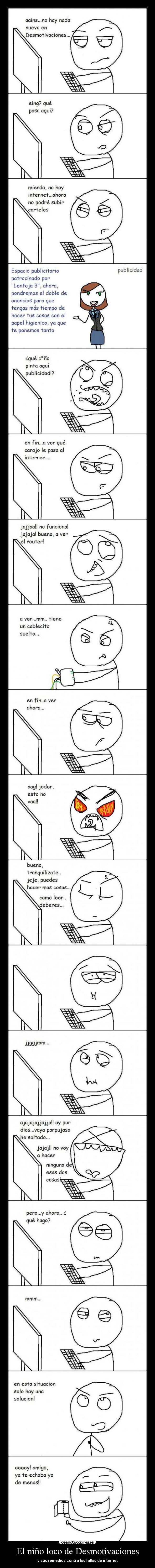 El niño loco de Desmotivaciones - 