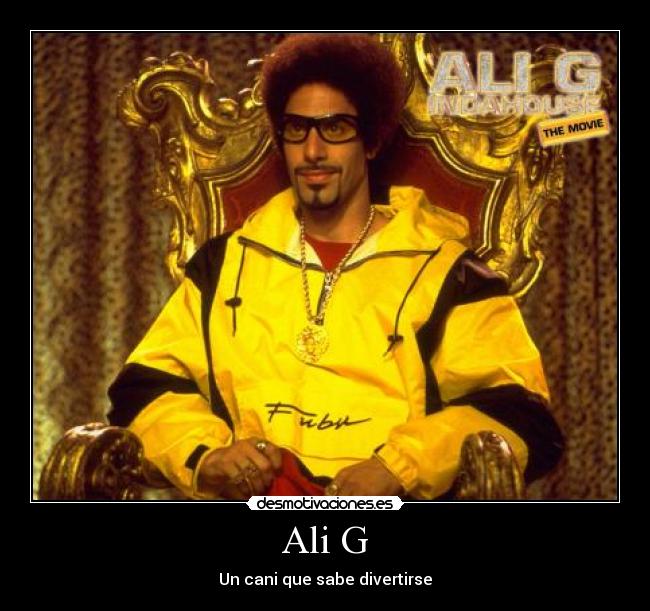 Ali G - Un cani que sabe divertirse