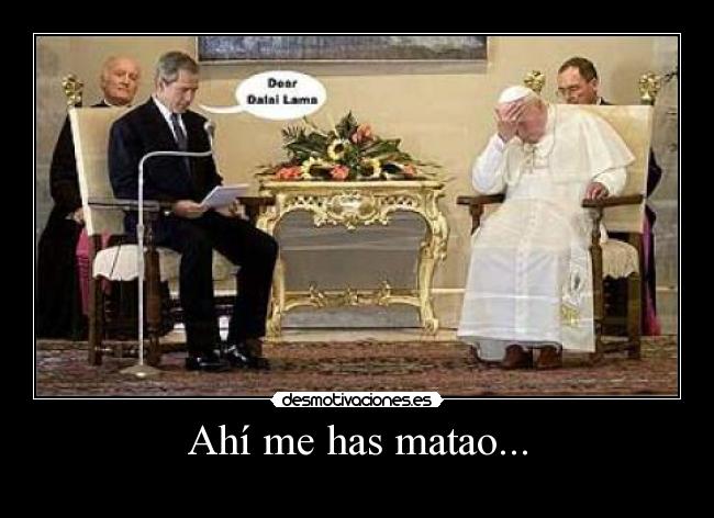 Ahí me has matao... - 