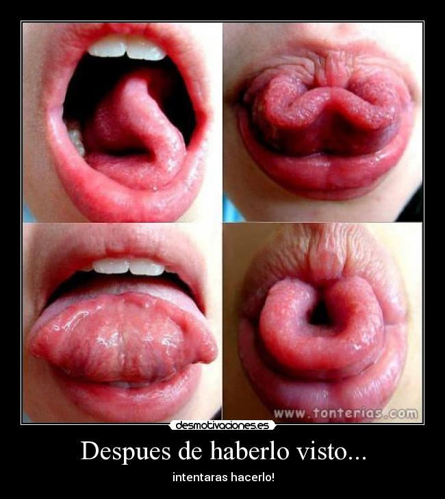 Despues de haberlo visto... - intentaras hacerlo!