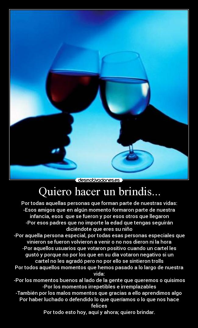 carteles brindis desmotivaciones