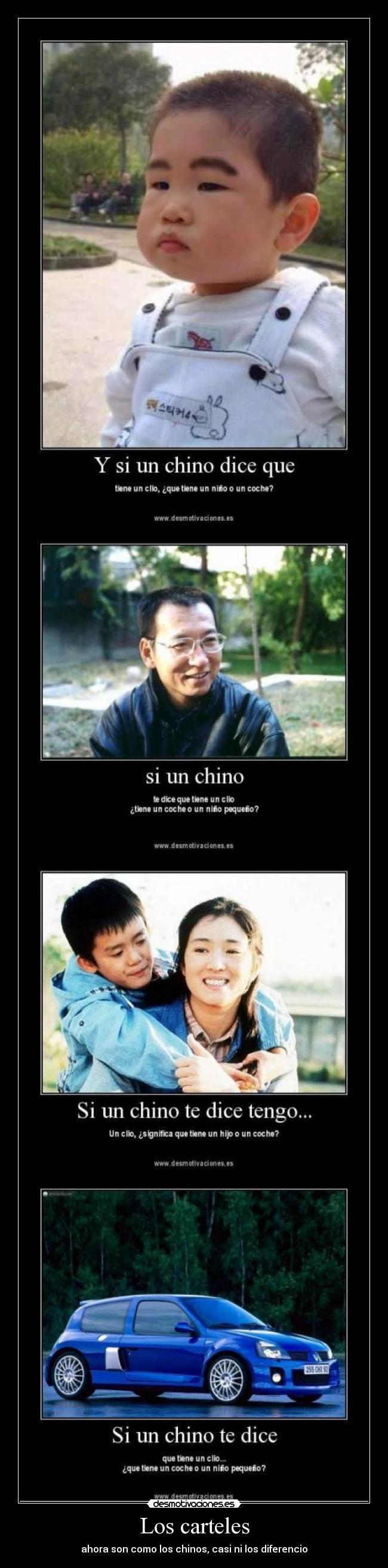 Los carteles - ahora son como los chinos, casi ni los diferencio