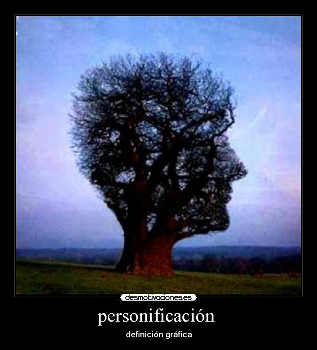 personificación - definición gráfica