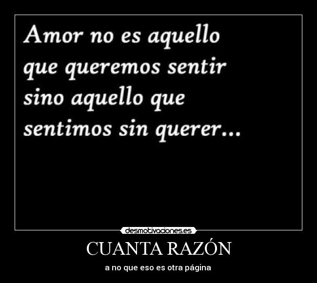 CUANTA RAZÓN - 