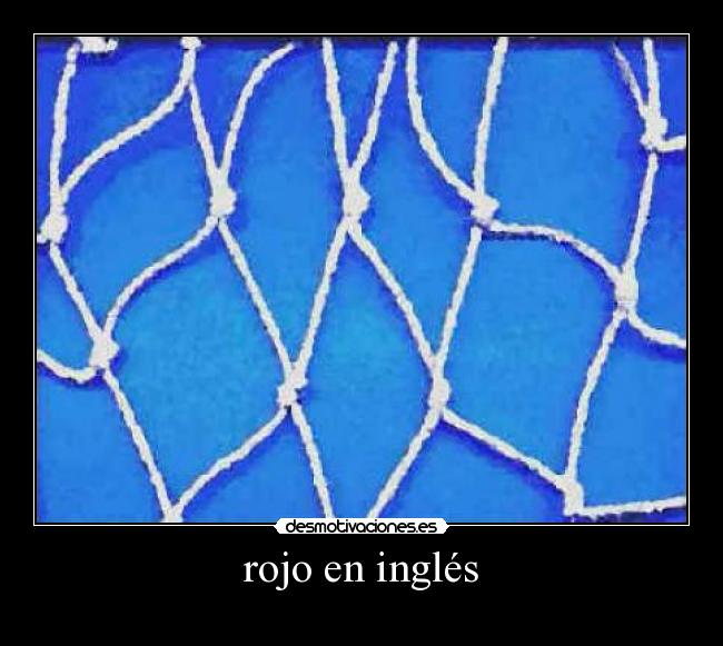 rojo en inglés - 