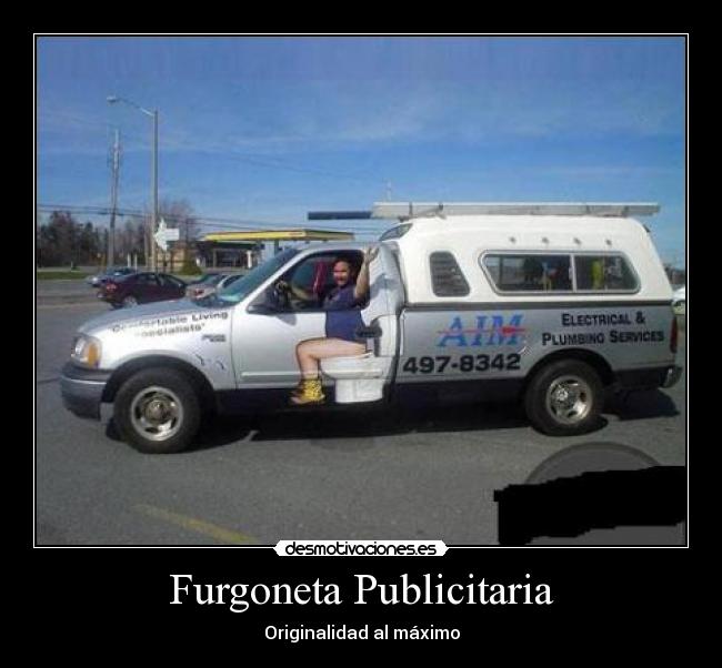 Furgoneta Publicitaria - Originalidad al máximo