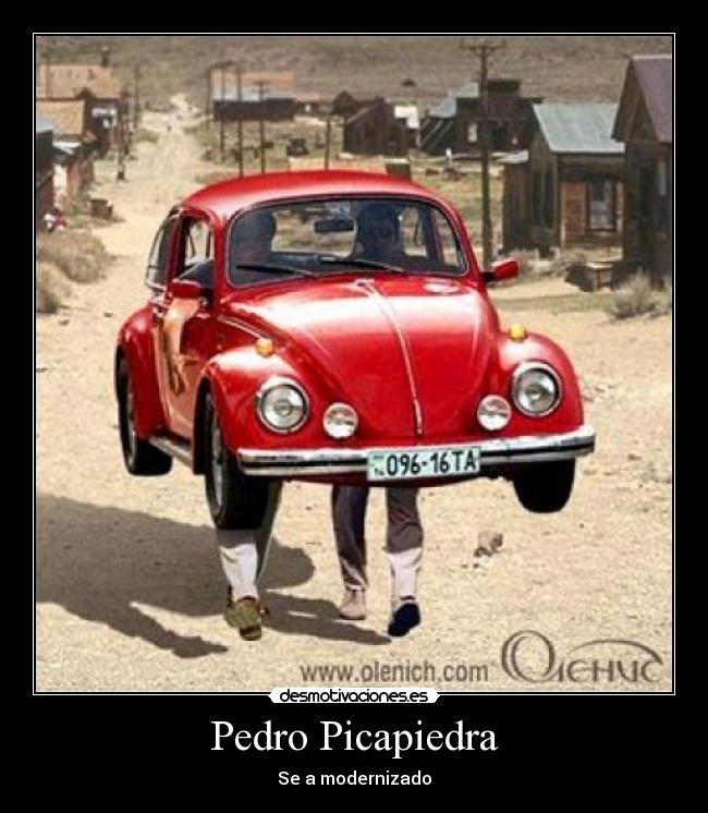 Pedro Picapiedra - Se a modernizado