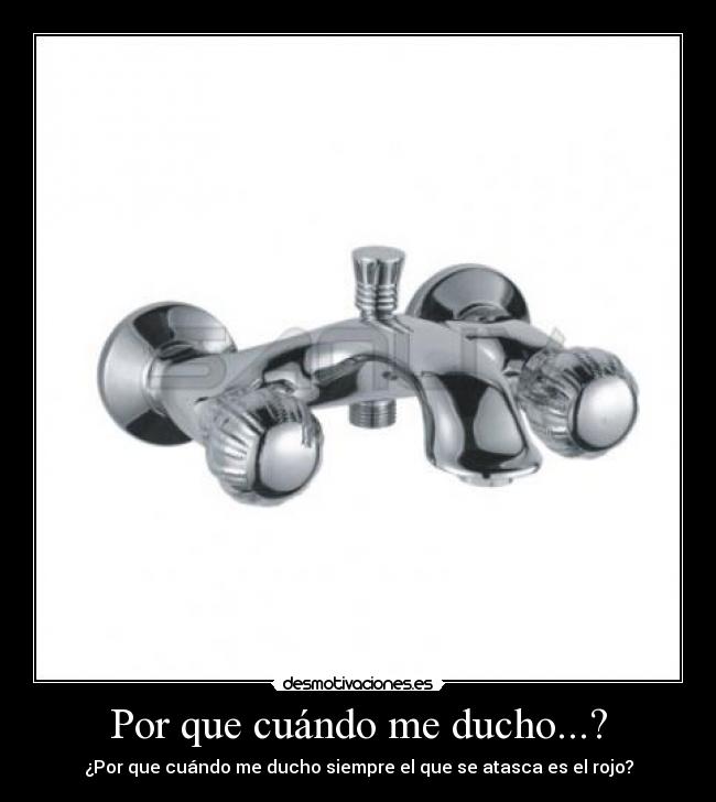 Por que cuándo me ducho...? - 