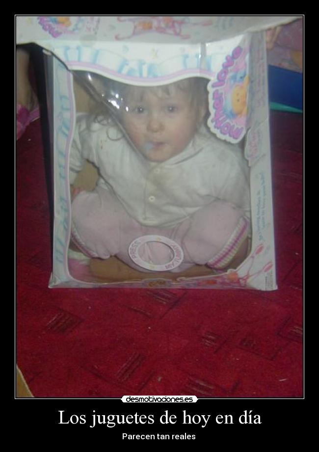Los juguetes de hoy en día -