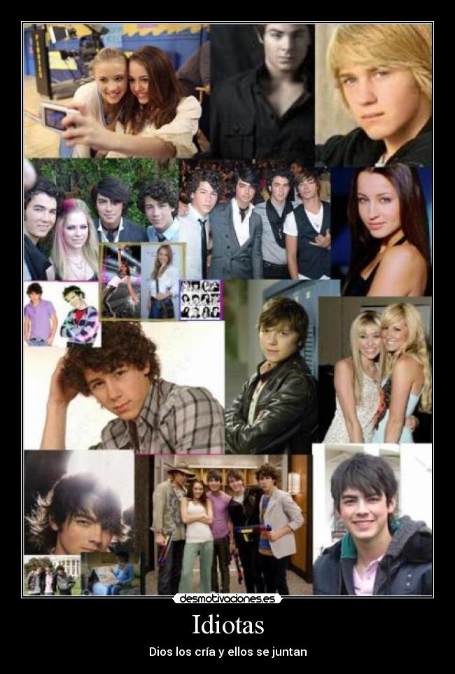 Idiotas - Dios los cría y ellos se juntan