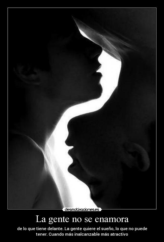 La gente no se enamora -