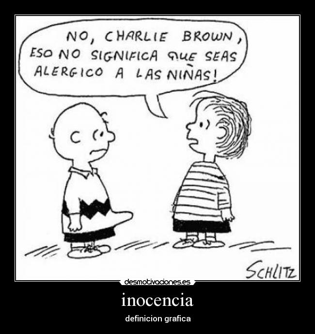 inocencia - definicion grafica