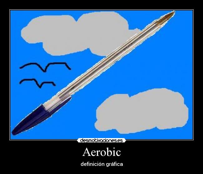 Aerobic - definición gráfica