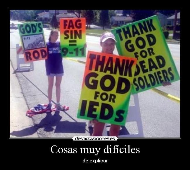 Cosas muy difíciles -