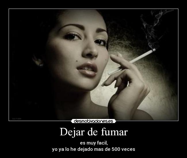 Dejar de fumar - 