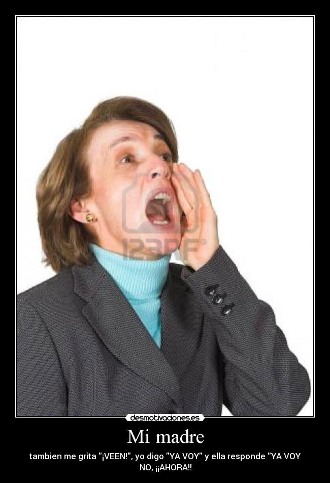 Mi madre -