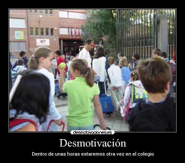 Desmotivación -
