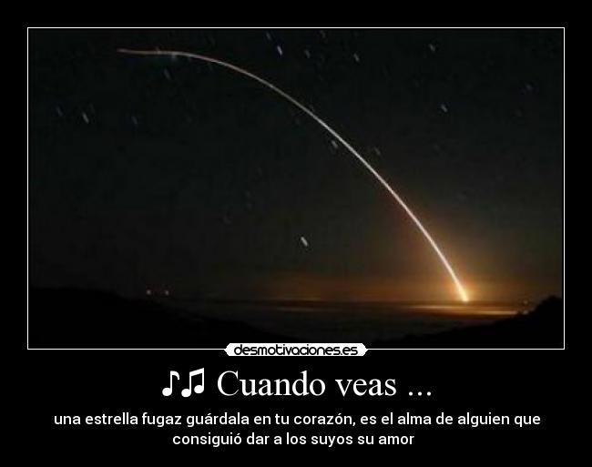 ♪♫ Cuando veas ... -