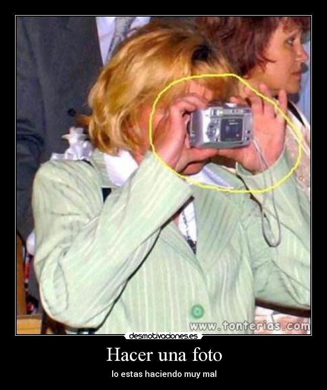 Hacer una foto - 