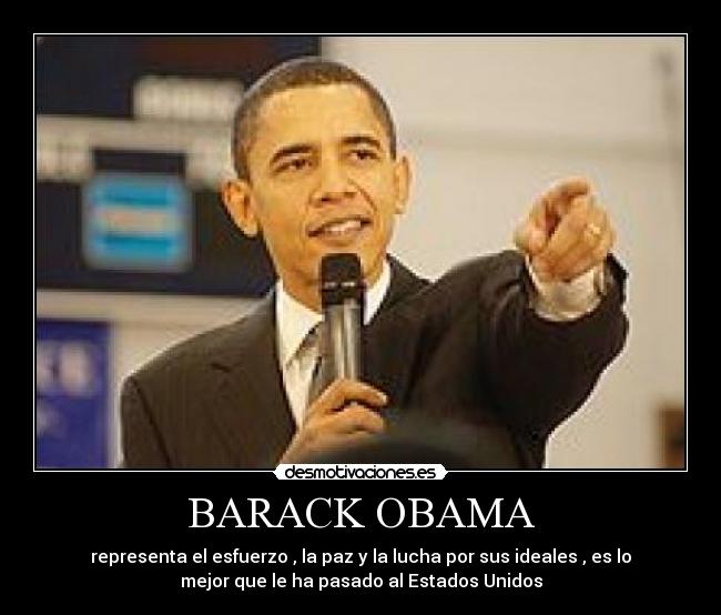 BARACK OBAMA -