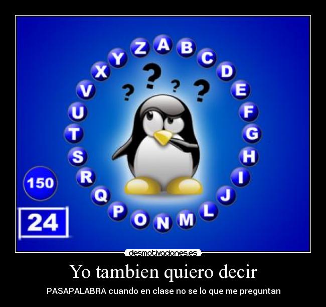 Yo tambien quiero decir -