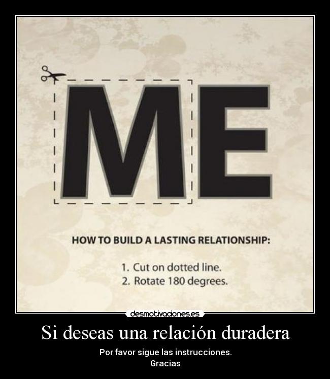 Si deseas una relación duradera - Por favor sigue las instrucciones.
Gracias