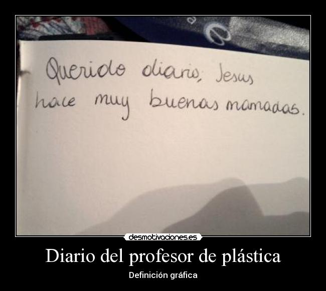 Diario del profesor de plástica - 