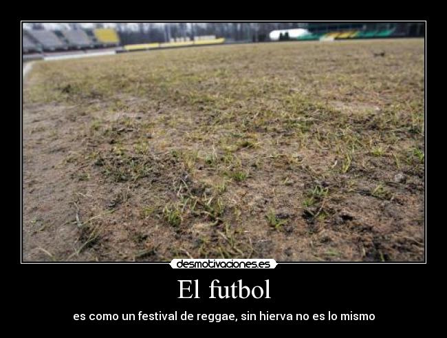El futbol -