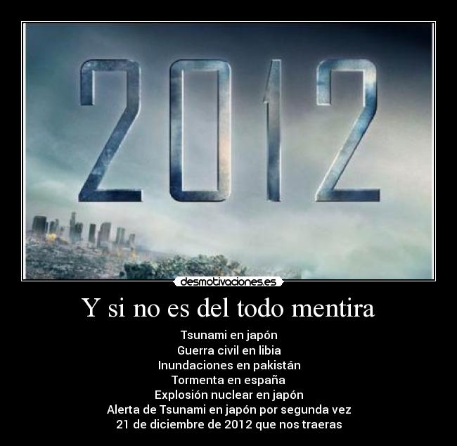 Y si no es del todo mentira -