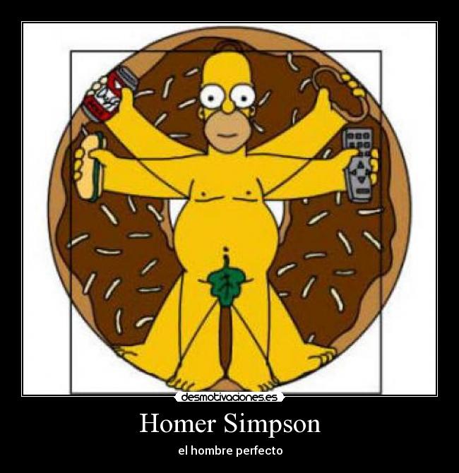 Homer Simpson - el hombre perfecto
