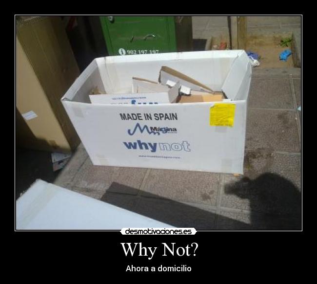 Why Not? - Ahora a domicilio