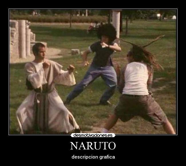 NARUTO - descripcion grafica