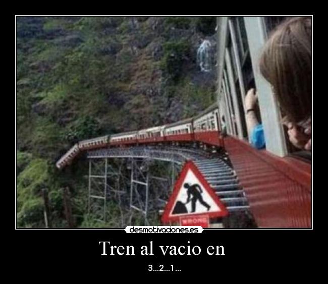 Tren al vacio en - 3...2...1...