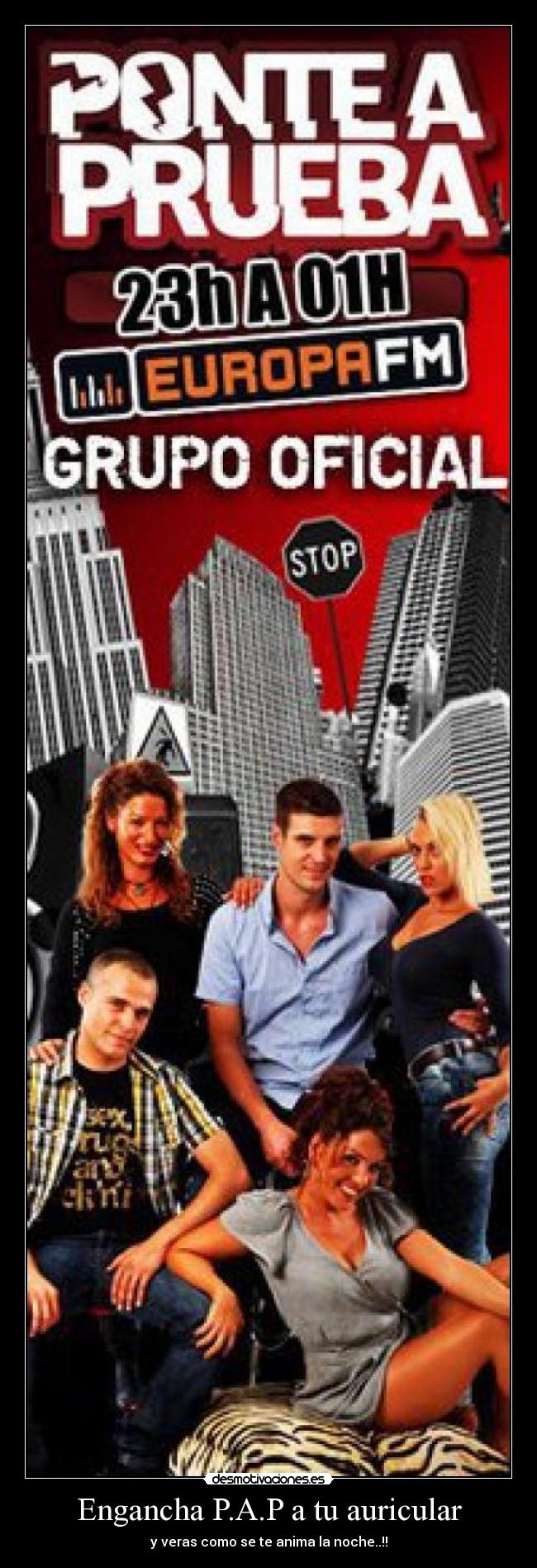 Engancha P.A.P a tu auricular -