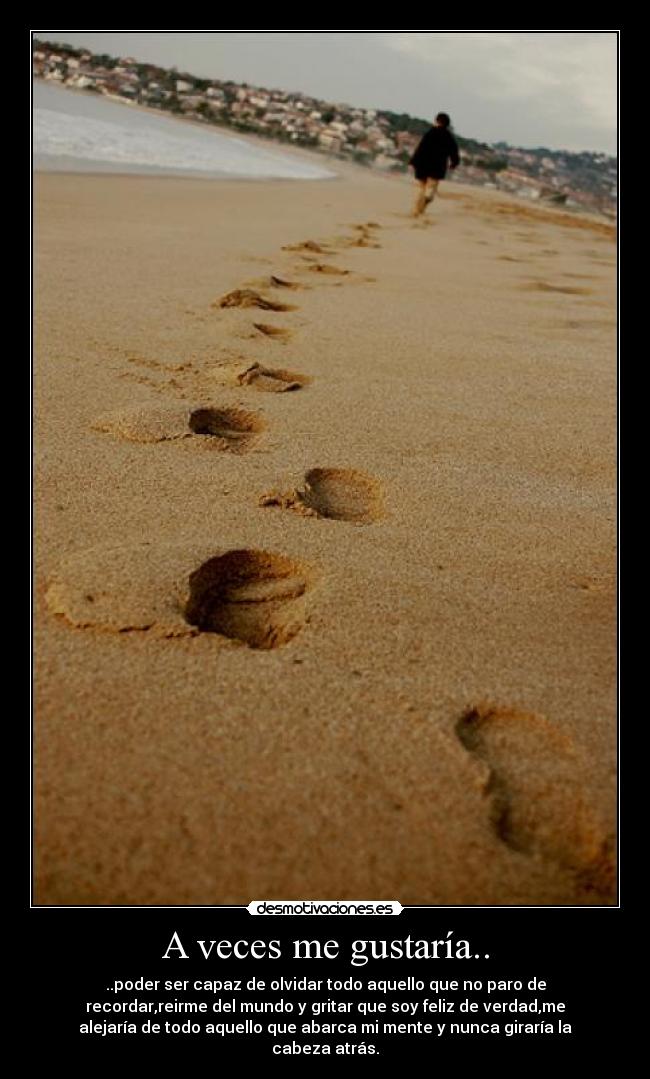 A veces me gustaría.. -