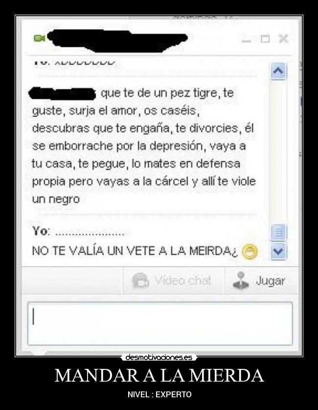 MANDAR A LA MIERDA - 
