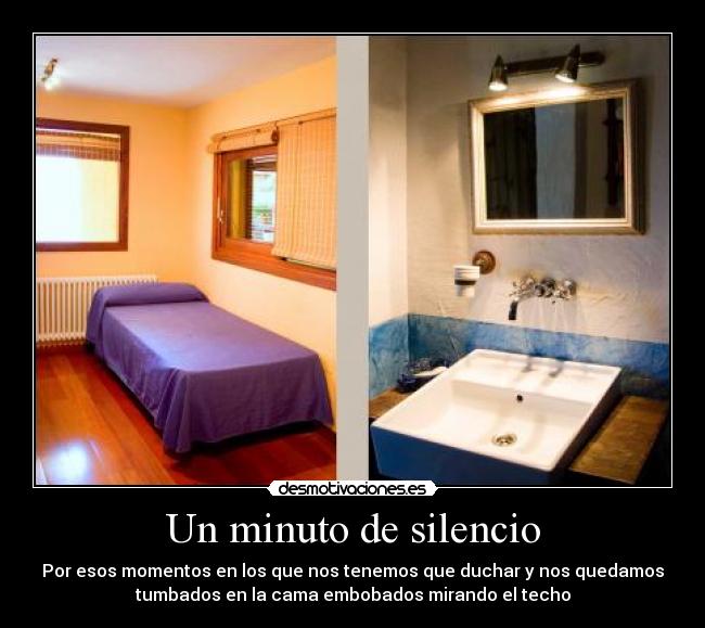 Un minuto de silencio -