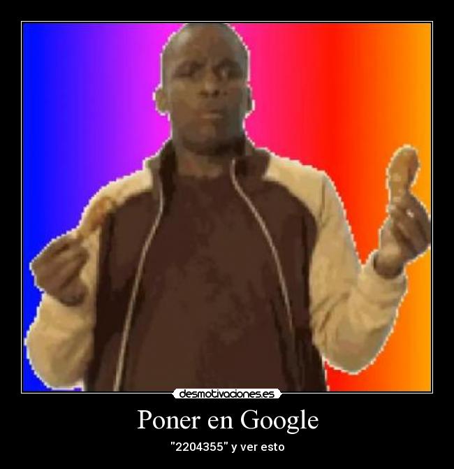 Poner en Google - 2204355 y ver esto