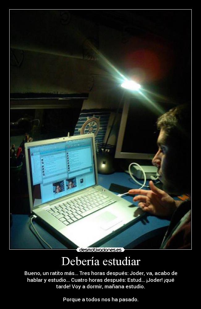Debería estudiar - 