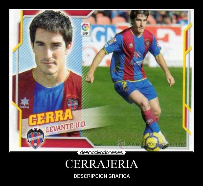 CERRAJERIA - DESCRIPCION GRAFICA