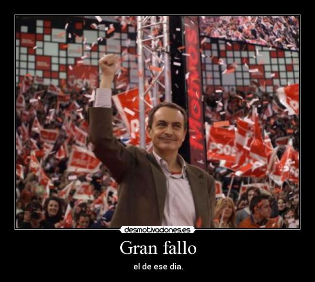 Gran fallo -