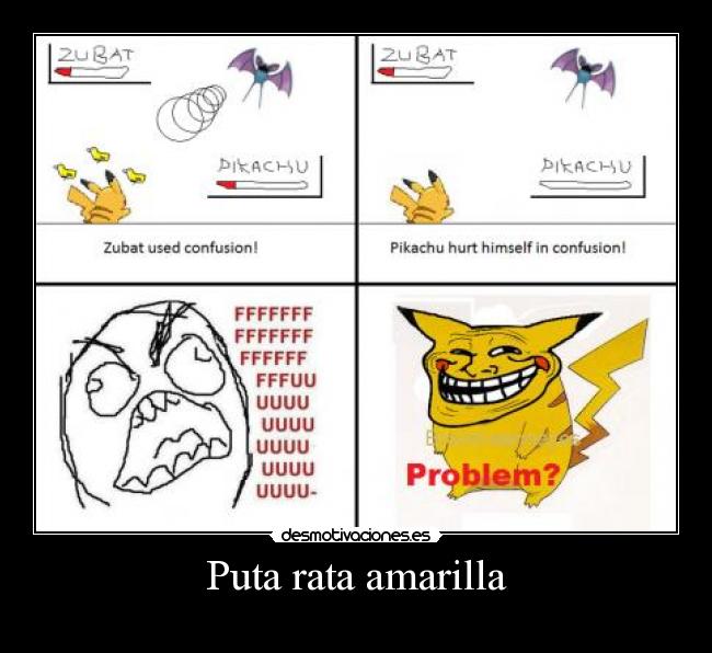 Puta rata amarilla - 