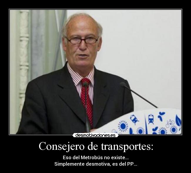 Consejero de transportes: - 