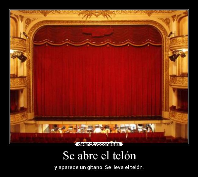 Se abre el telón - 