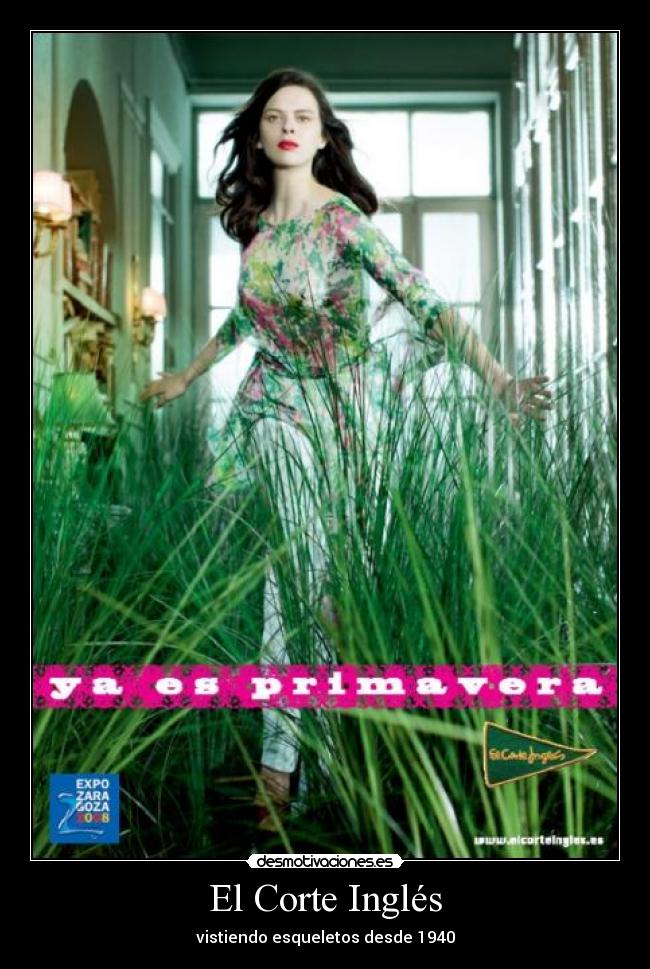 El Corte Inglés - vistiendo esqueletos desde 1940