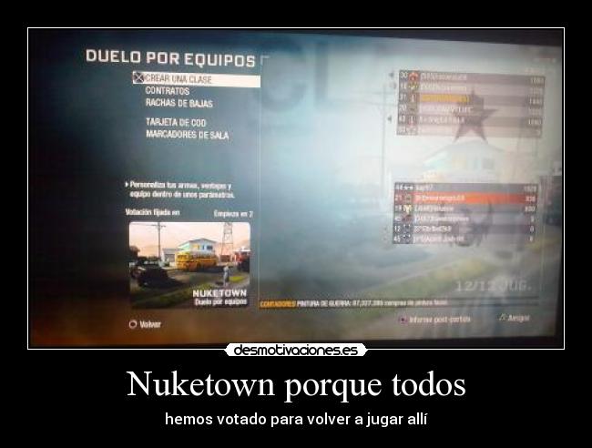 Nuketown porque todos - 
