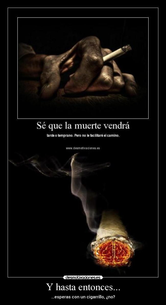 carteles cigarro contradiccion desmotivaciones