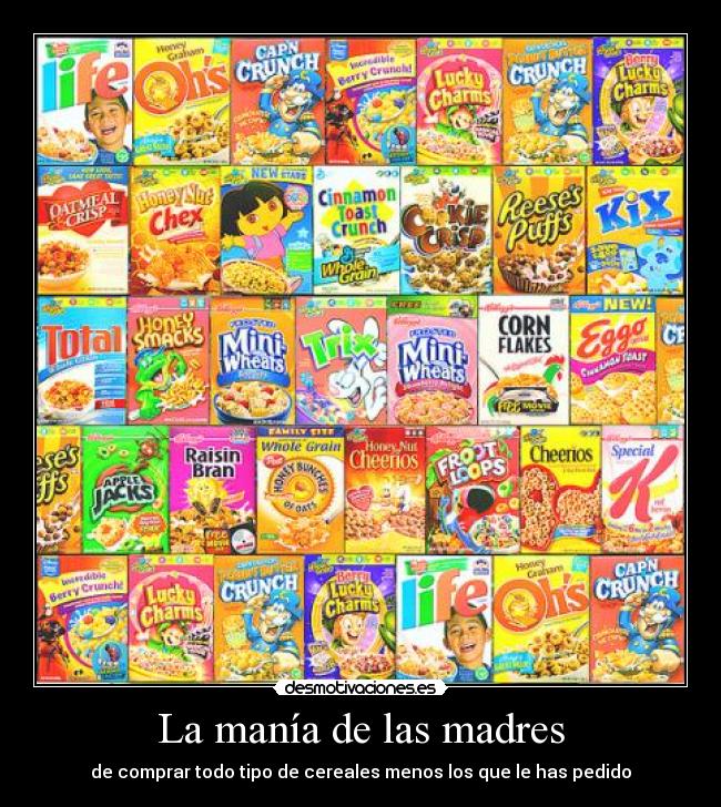 La manía de las madres -