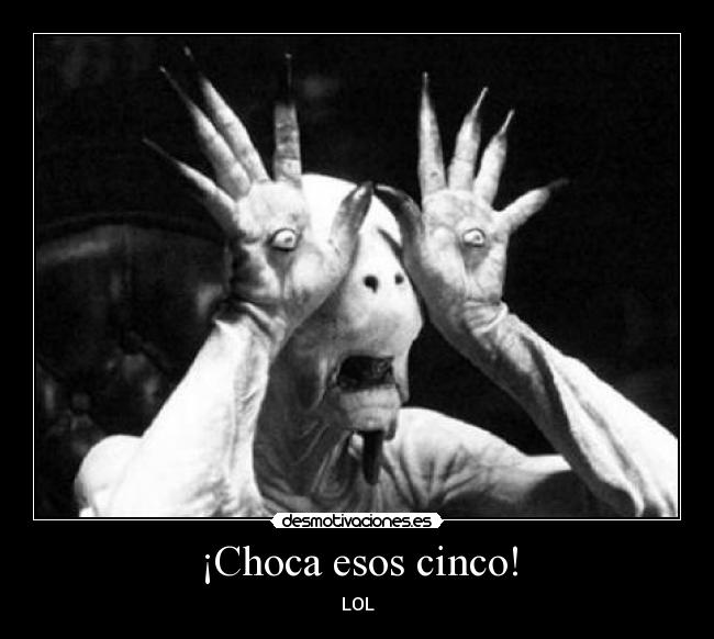 ¡Choca esos cinco! - LOL